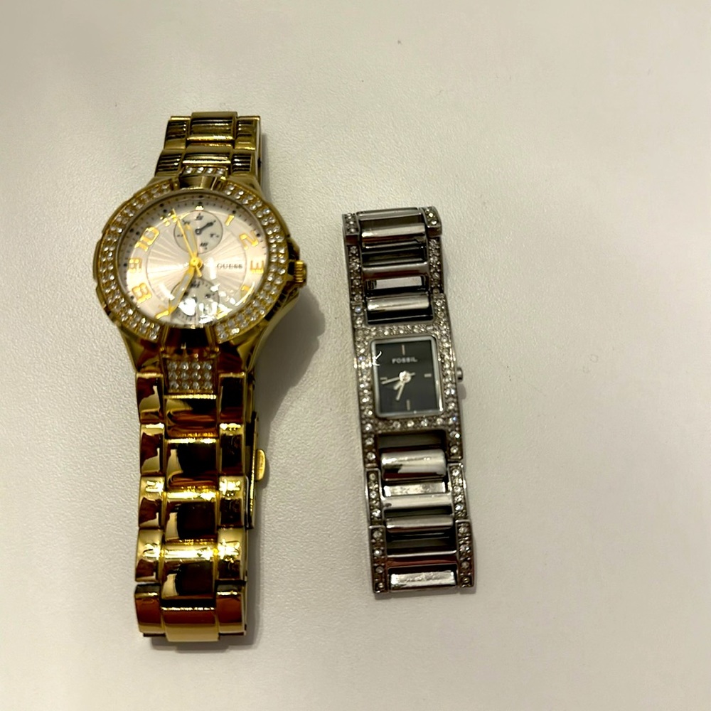 Guess & Fossil Watch Bundle - image 1